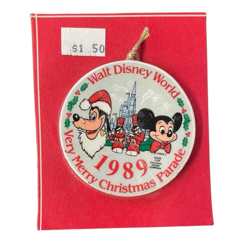 Walt Disney World A Very‎ Merry Christmas Parade 1989 Ornament